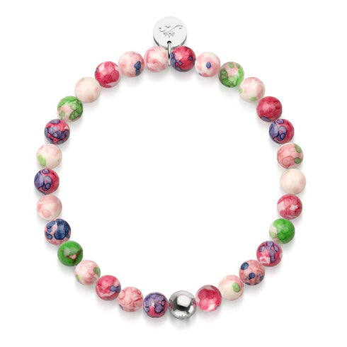 Picasso Porzellan Armband | Magenta Paradise